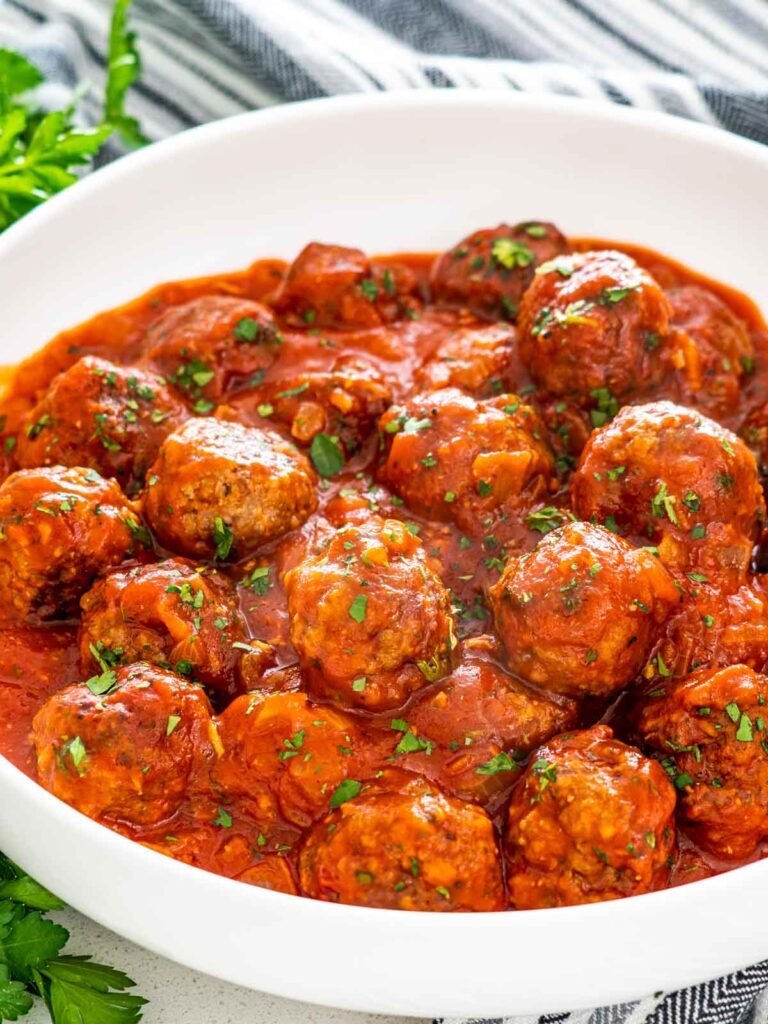 crickets meatballs tomato